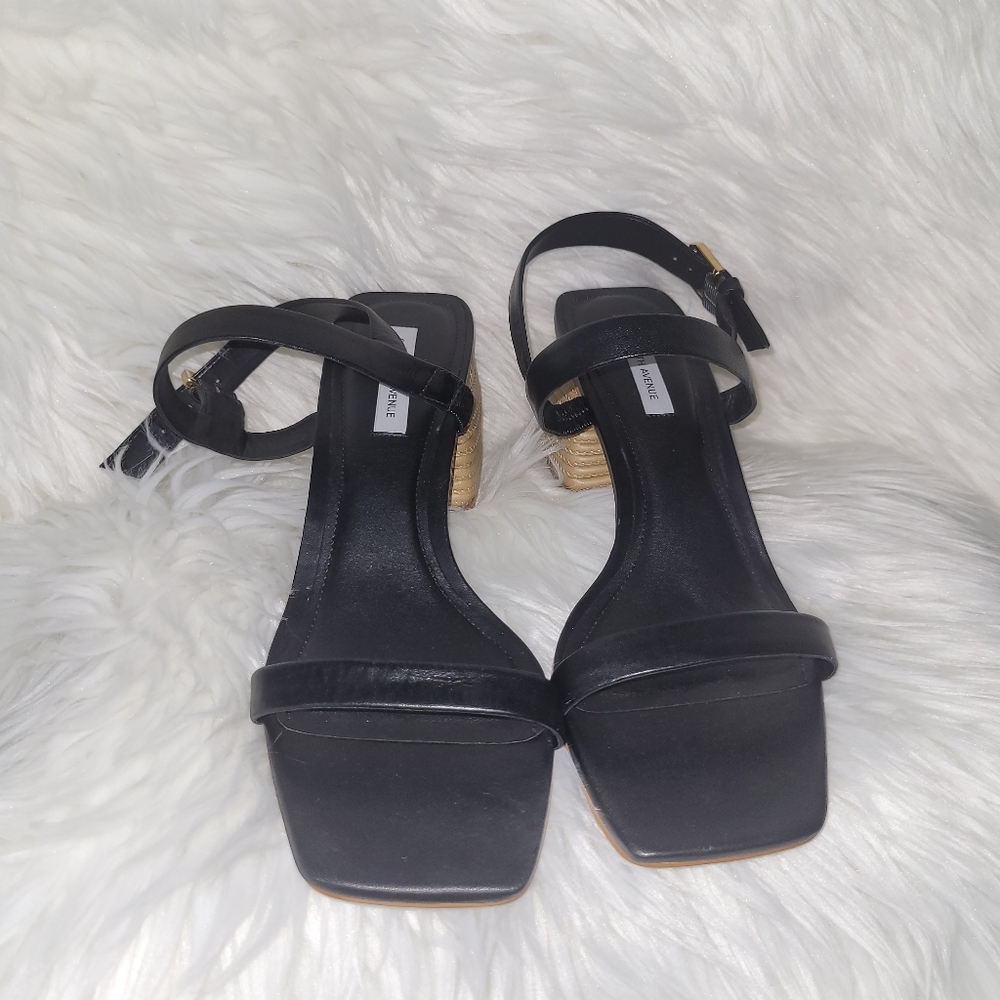 Elegant Black Strappy Sandals